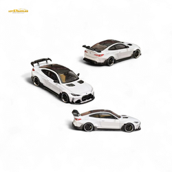Street Weapon BMW M4 G82 Widebody in White 1:64 (ONLINE ORDER ONLY)