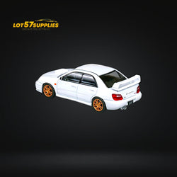 Furuya Subaru Impreza STi GD 8th Gen SEDAN in Pearl White 1:64 (ONLINE ORDER ONLY)