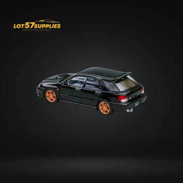 Furuya Subaru Impreza STi GD 8th Gen WAGON in Black 1:64 (ONLINE ORDER ONLY)