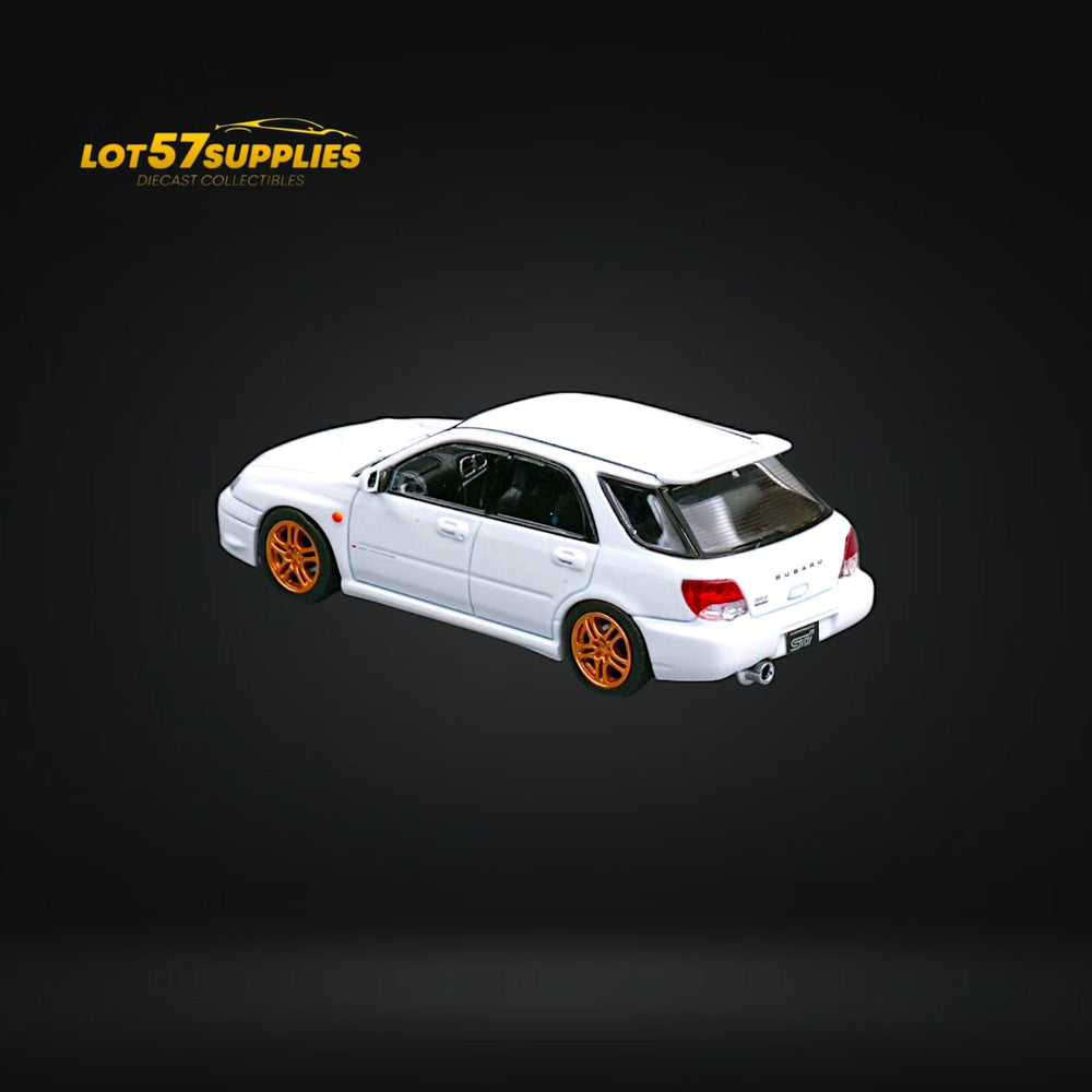 Furuya Subaru Impreza STi GD 8th Gen WAGON in Pearl White 1:64 (ONLINE ORDER ONLY)