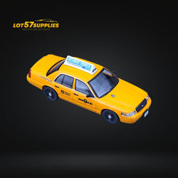Rollin Ford Crown Victoria NYC Yellow Cab TAXI NEW YORK CITY 1:64 (ONLINE ORDER ONLY)