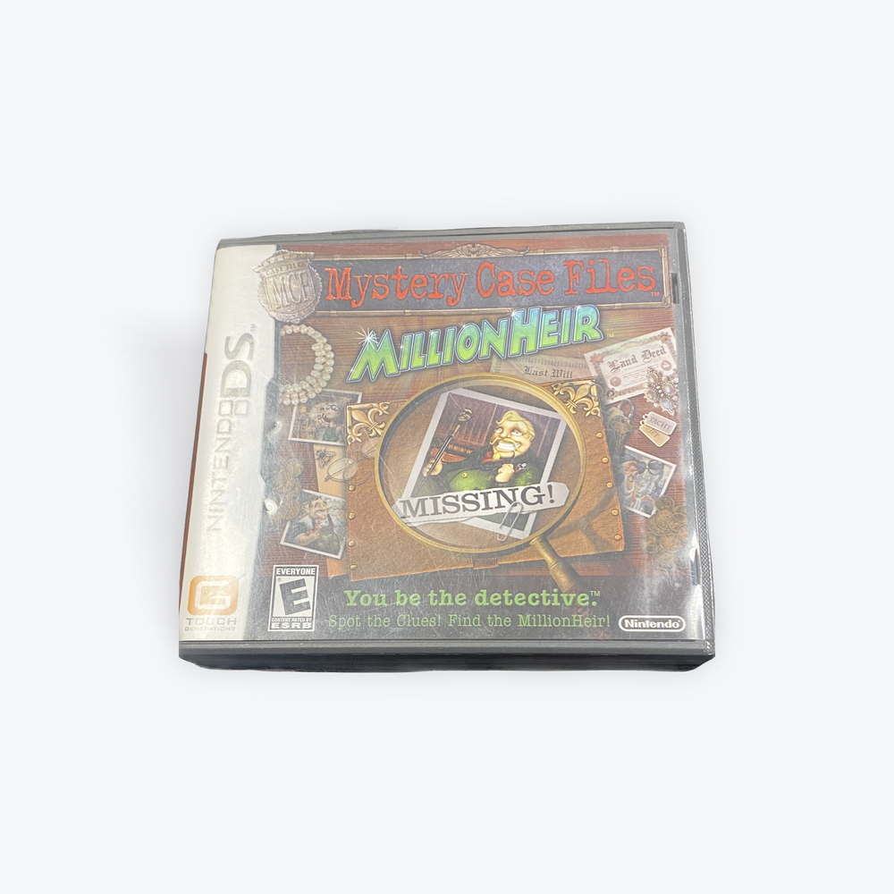 Mystery Case Files Millionheir | DS (ONLINE ORDER ONLY)