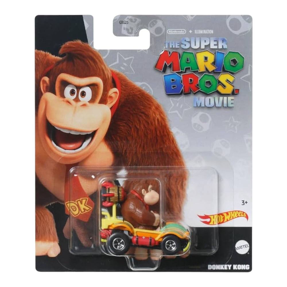 Hot Wheels x The Super Mario Movie: Donkey Kong (ONLINE ORDER ONLY)