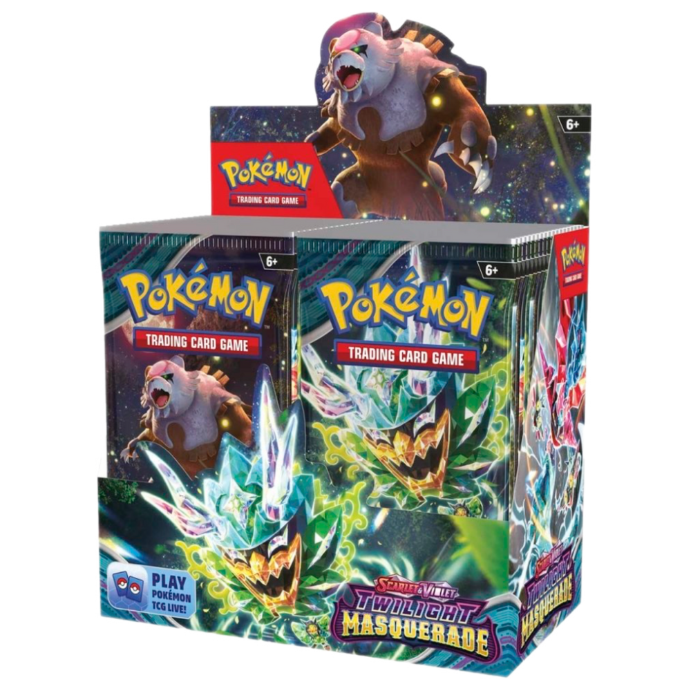 Pokemon TCG: Scarlet & Violet-Twilight Masquerade Booster Display Box [36 Packs] (Online Order Only)