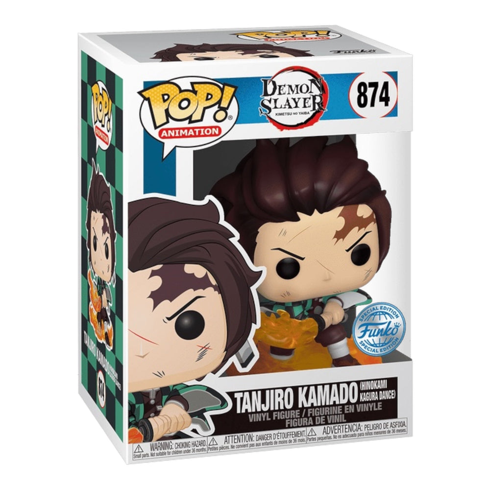Funko POP! Animation: Demon Slayer - Tanjiro Kamado 874 (ONLINE ORDER ONLY)