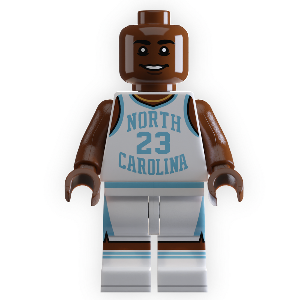 MJ #23 UNC Basketball Player Minifig (ONLINE ORDER ONLY)