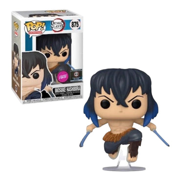 Funko POP! Animation: Demon Slayer - Inosuke Hashibira 875 (Flocked CHASE) (ONLINE ORDER ONLY)