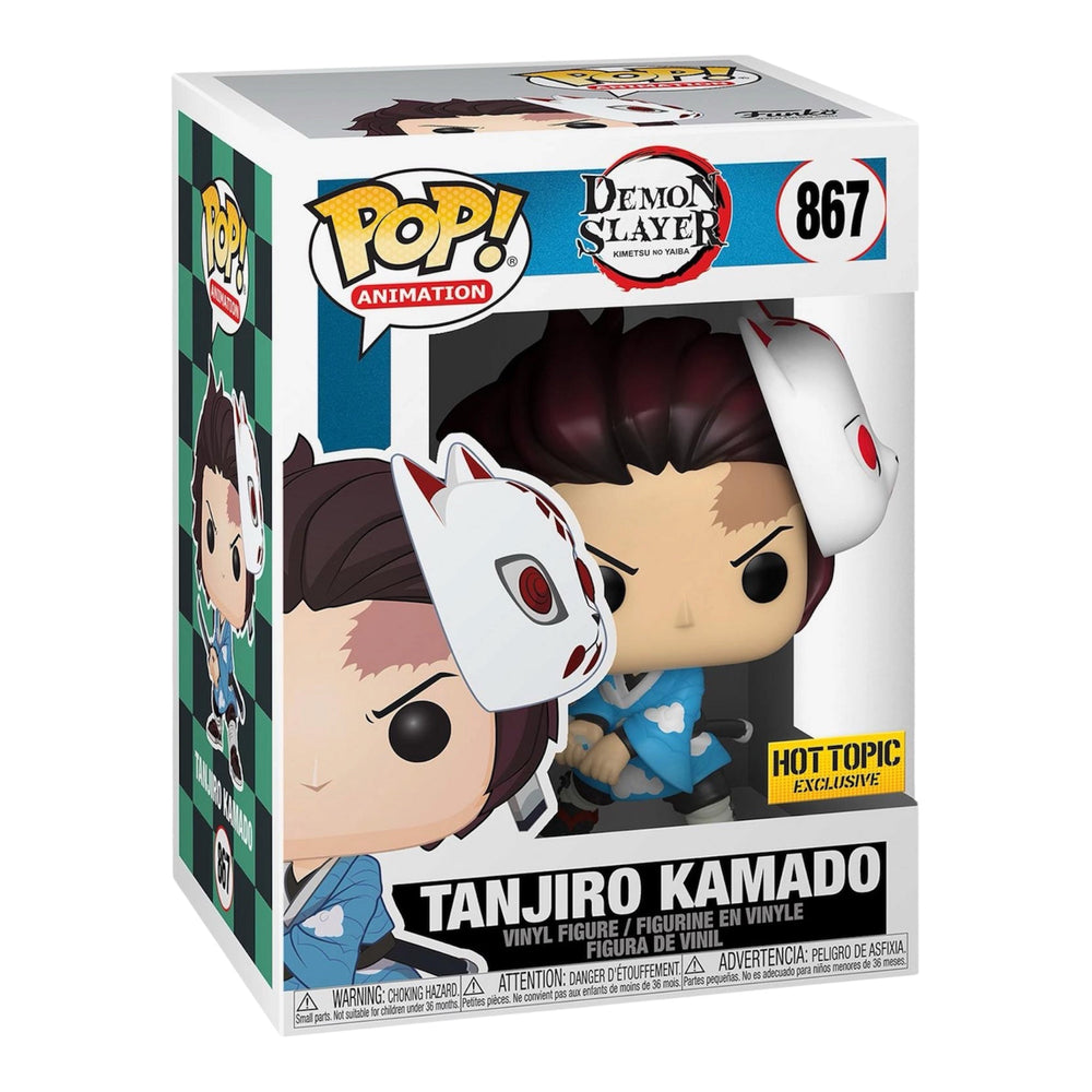 Funko POP! Animation: Demon Slayer - Tanjiro Kamado 867 (Hot Topic Exclusive) (ONLINE ORDER ONLY)