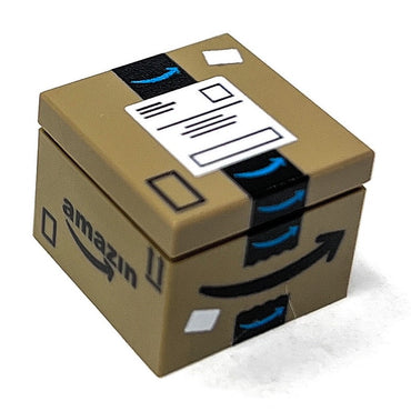 Amazin' Package / Shipping Box - Custom Printed made using LEGO parts (Online Order Only)