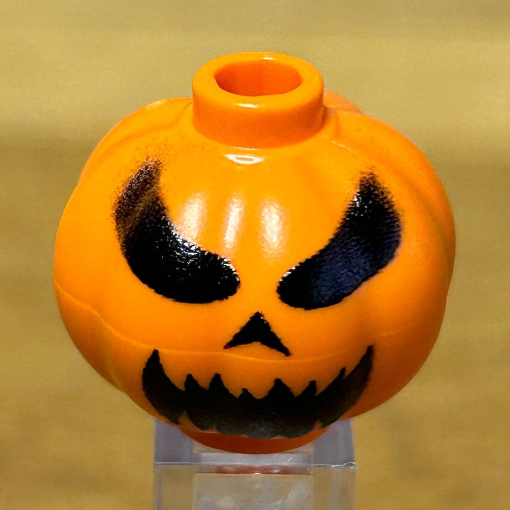 Custom Jack O' Lantern / Pumpkin Face #4 - B3 Customs made using LEGO part (Online Order Only)