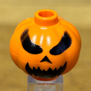 Custom Jack O' Lantern / Pumpkin Face #4 - B3 Customs made using LEGO part (Online Order Only)