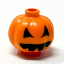 Custom Jack O' Lantern / Pumpkin Face #2 - B3 Customs made using LEGO part (Online Order Only)