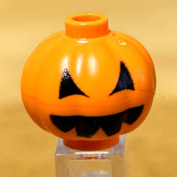 Custom Jack O' Lantern / Pumpkin Face #2 - B3 Customs made using LEGO part (Online Order Only)