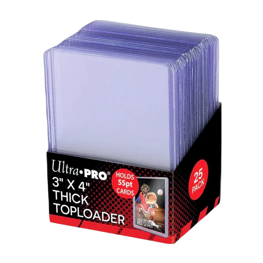 Ultra-pro Toploader 25-pack | New (ONLINE ORDER ONLY)