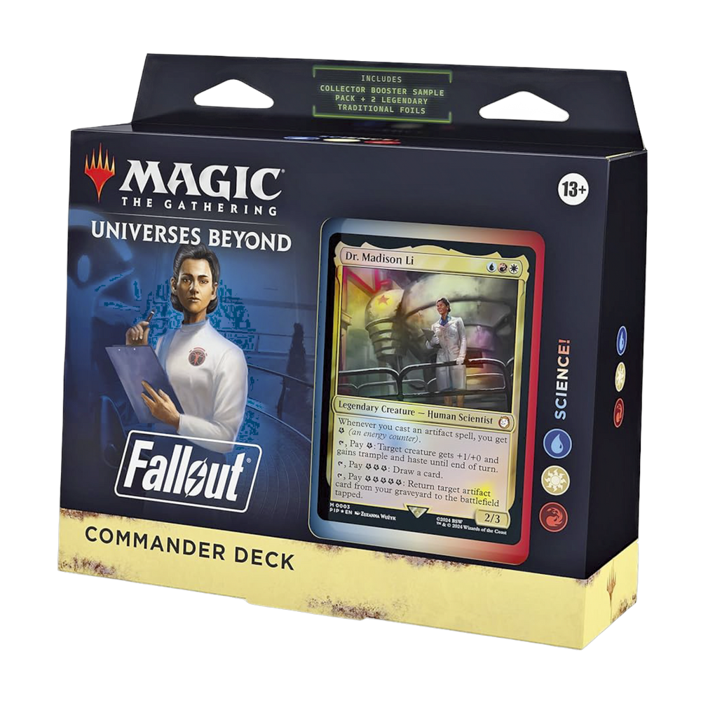 Magic Single Fallout Commander Deck | MTG | New (ONLINE ORDER ONLY)