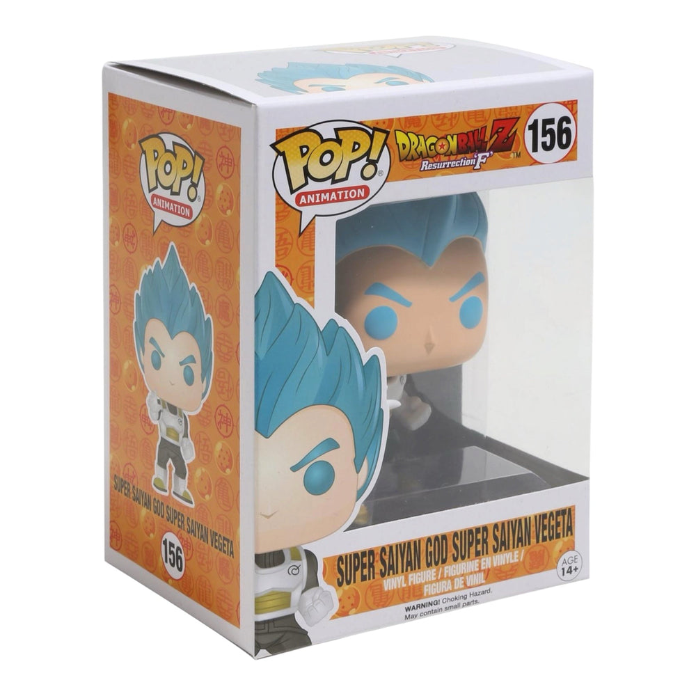 Funko POP! Animation: DragonBall Z - Super Saiyan God Super Saiyan Vegeta 156 (ONLINE ORDER ONLY)