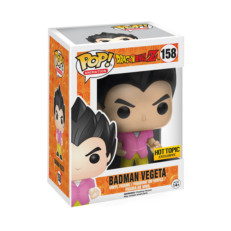 Funko POP! Animation: DragonBall Z - Badman Vegeta 158 (Hot Topic Exclusive) (ONLINE ORDER ONLY)