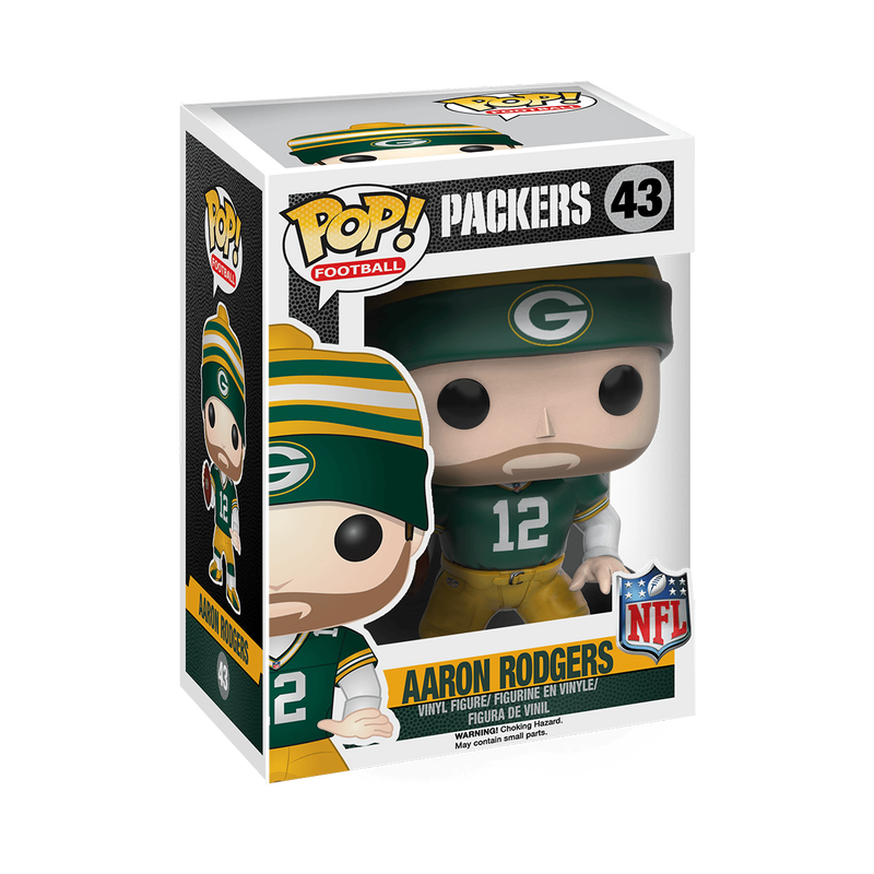 Funko POP! Football: Packers - Aaron Rodgers 43 (ONLINE ORDER ONLY)