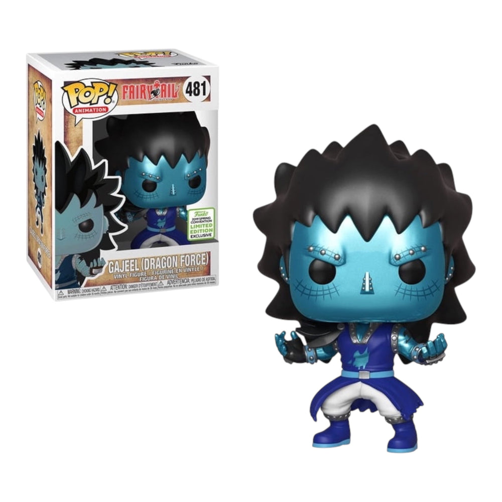 Funko POP! Animation: Fairy Tail - Gajeel (Dragon Force) 481 (2019 Spring Convention Limited Edition Exclusive) (ONLINE ORDER ONLY)