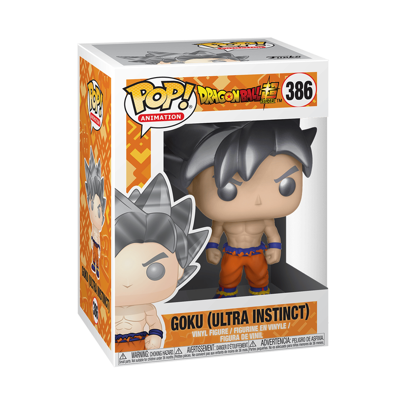 Funko POP! Animation: Dragonball Super - Goku (Ultra Instinct) 386 (ONLINE ORDER ONLY)