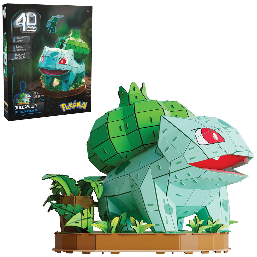 Pokemon 4D Build Bulbasaur 3D Puzzle Model Kit (ONLINE ORDER ONLY)