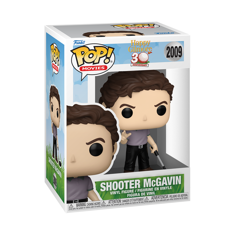 Funko POP! Movies: Happy Gilmore 30th Anniversary - Shooter McGavin 2009 (ONLINE ORDER ONLY)