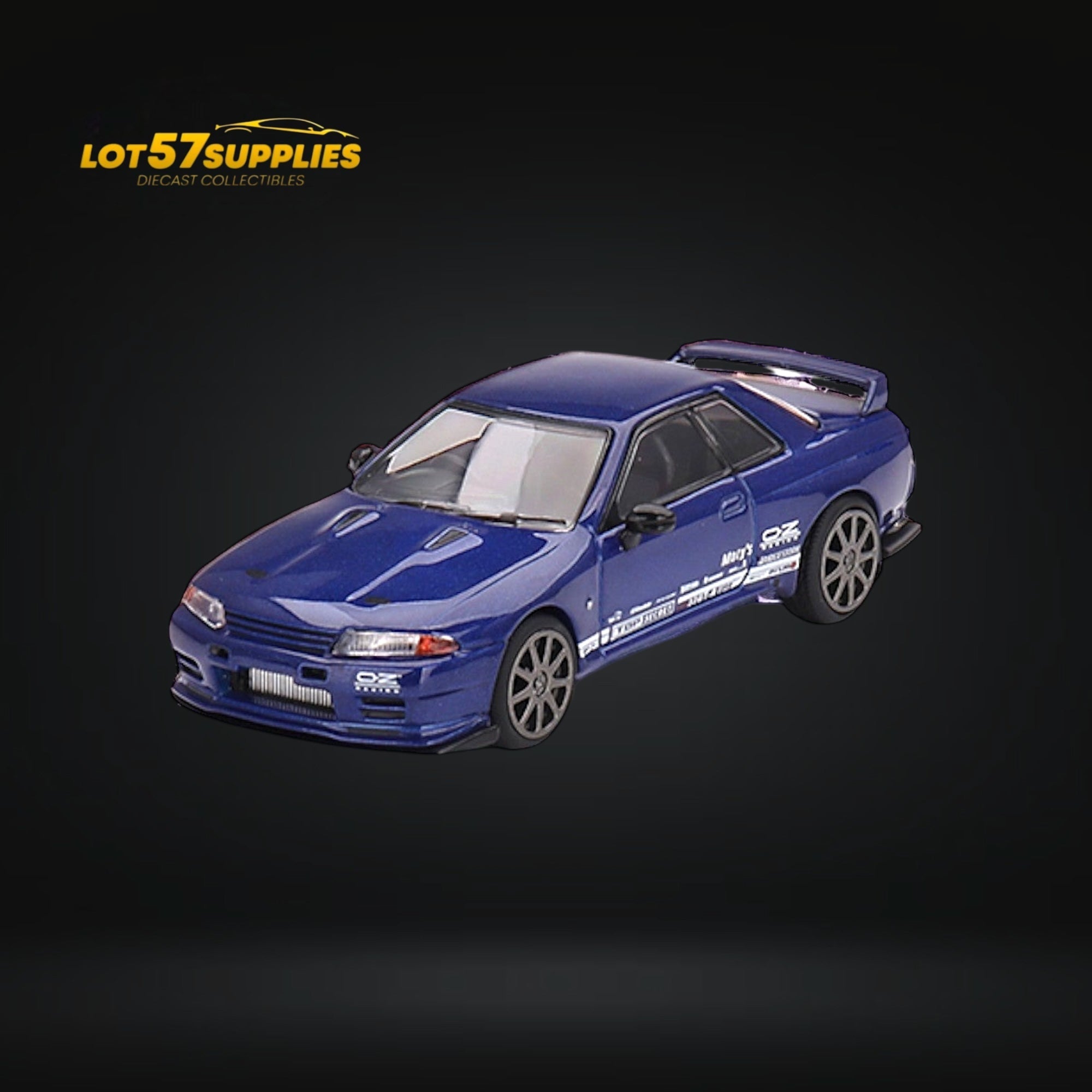 Mini-GT Nissan Skyline GT-R Top Secret VR32 Metallic Blue #589 1:64 MGT00589 (ONLINE ORDER ONLY)