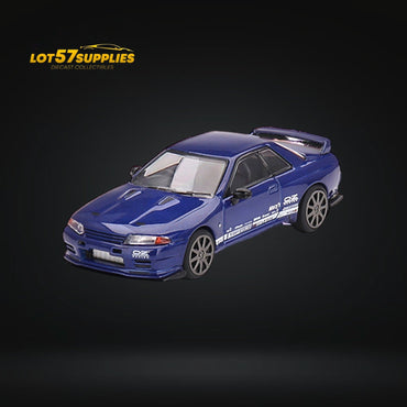 Mini-GT Nissan Skyline GT-R Top Secret VR32 Metallic Blue #589 1:64 MGT00589 (ONLINE ORDER ONLY)