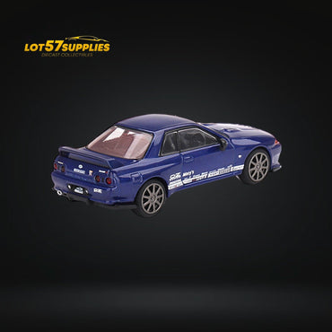 Mini-GT Nissan Skyline GT-R Top Secret VR32 Metallic Blue #589 1:64 MGT00589 (ONLINE ORDER ONLY)