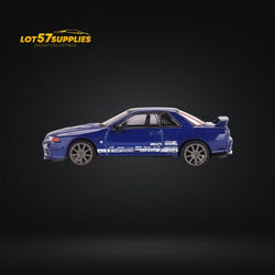 Mini-GT Nissan Skyline GT-R Top Secret VR32 Metallic Blue #589 1:64 MGT00589 (ONLINE ORDER ONLY)