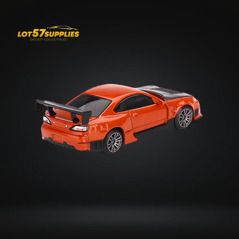 Mini-GT Nissan Silvia S15 D-MAX Metallic Orange #581 1:64 MGT0581 (ONLINE ORDER ONLY)