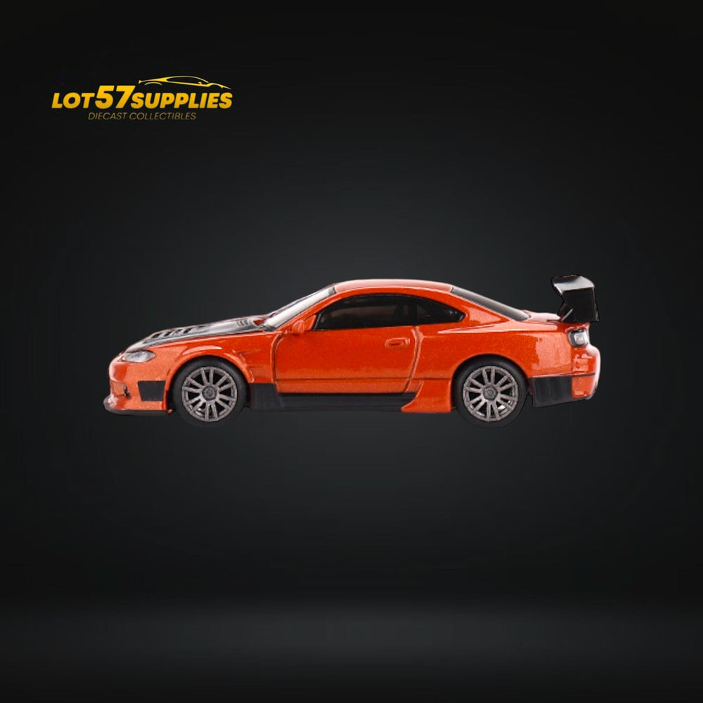 Mini-GT Nissan Silvia S15 D-MAX Metallic Orange #581 1:64 MGT0581 (ONLINE ORDER ONLY)