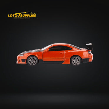 Mini-GT Nissan Silvia S15 D-MAX Metallic Orange #581 1:64 MGT0581 (ONLINE ORDER ONLY)