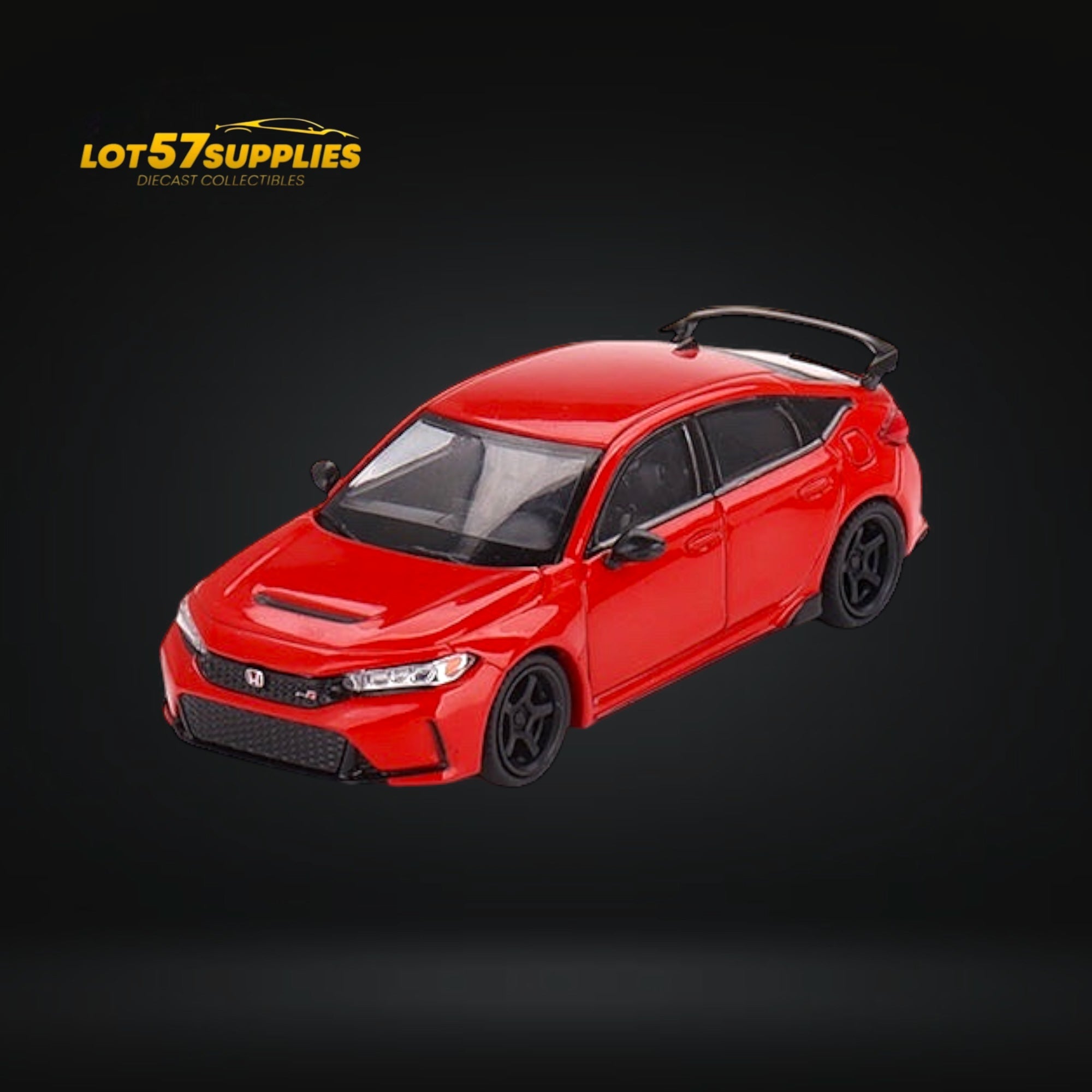 Mini-GT Honda Civic Type R Rallye Red 2023 W/ Advan GT Wheel #546 1:64 MGT00546 (ONLINE ORDER ONLY)