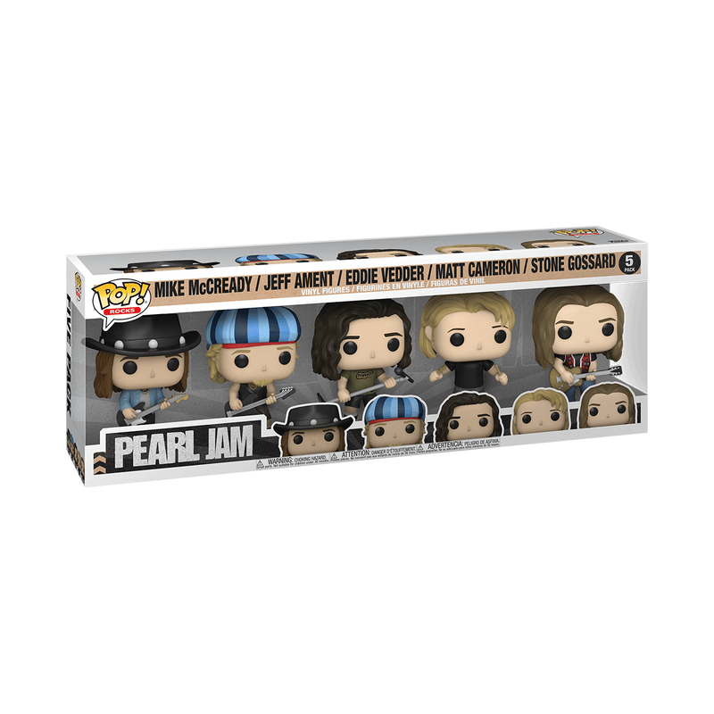 Funko POP! Rocks: Pearl Jam 5 Pack (ONLINE ORDER ONLY)