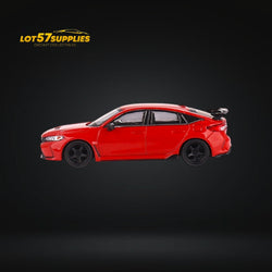 Mini-GT Honda Civic Type R Rallye Red 2023 W/ Advan GT Wheel #546 1:64 MGT00546 (ONLINE ORDER ONLY)
