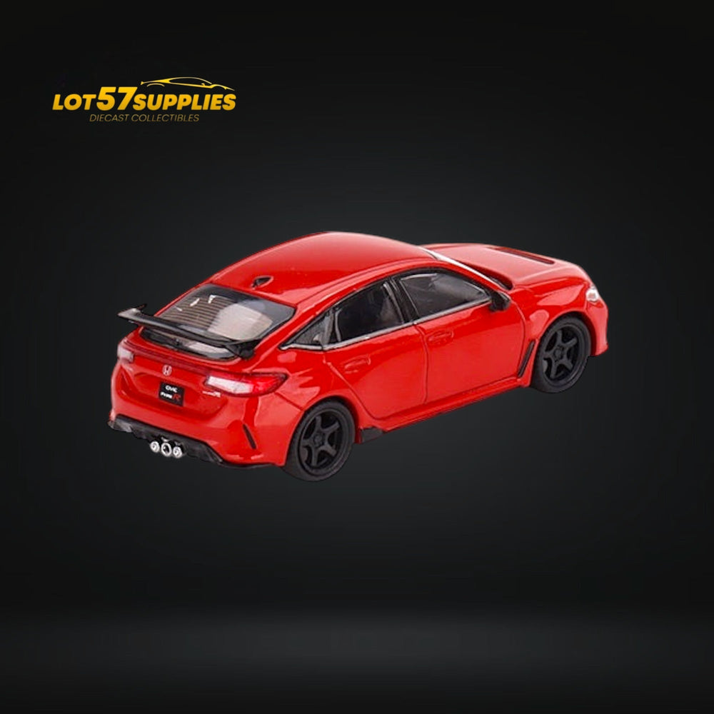 Mini-GT Honda Civic Type R Rallye Red 2023 W/ Advan GT Wheel #546 1:64 MGT00546 (ONLINE ORDER ONLY)
