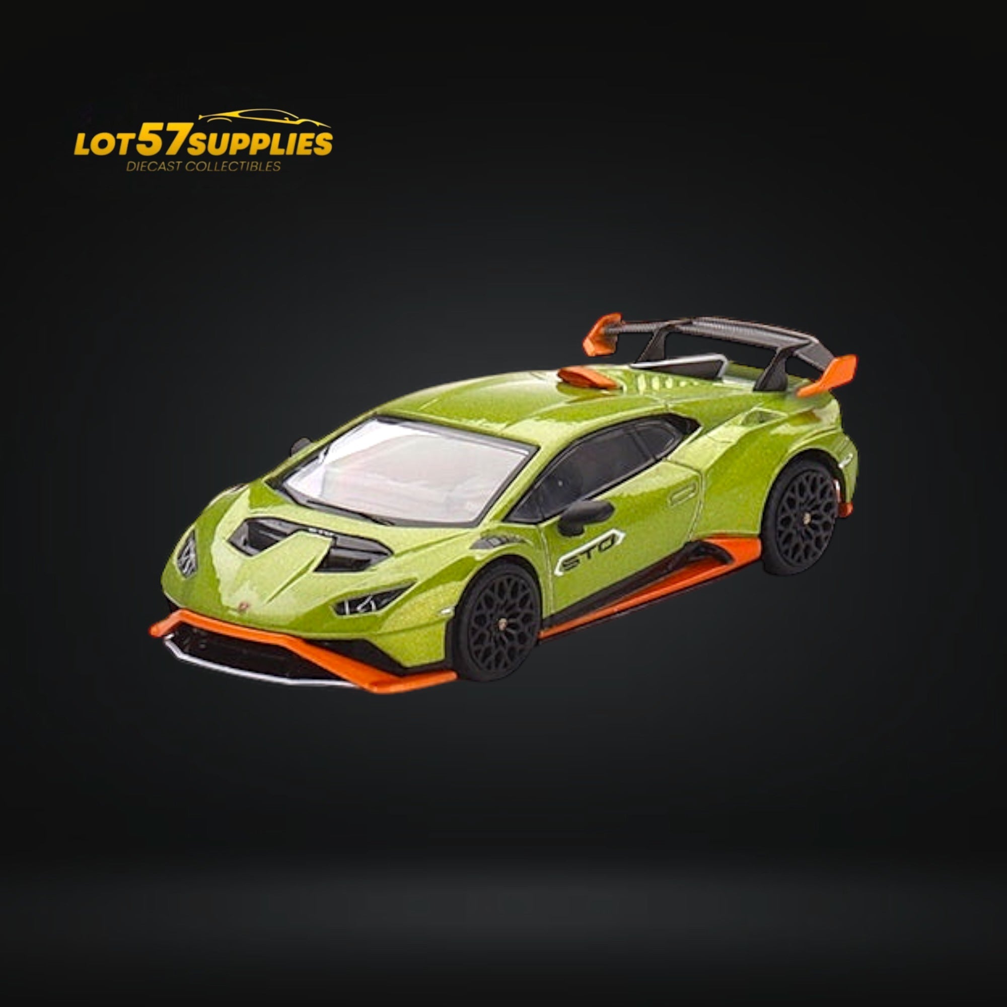 Mini-GT Lamborghini Huracán STO Verde Citrea #547 1:64 MGT00547 (ONLINE ORDER ONLY)