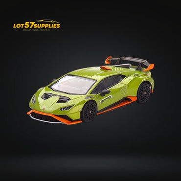 Mini-GT Lamborghini Huracán STO Verde Citrea #547 1:64 MGT00547 (ONLINE ORDER ONLY)