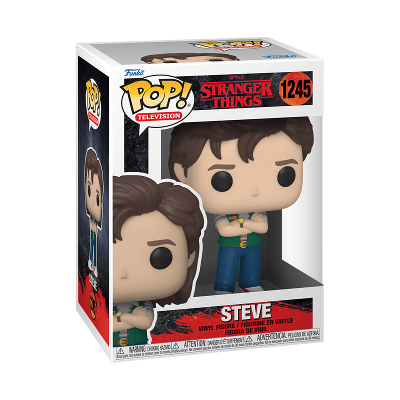 Funko POP! Television: Stranger Things - Steve 1245 (ONLINE ORDER ONLY)