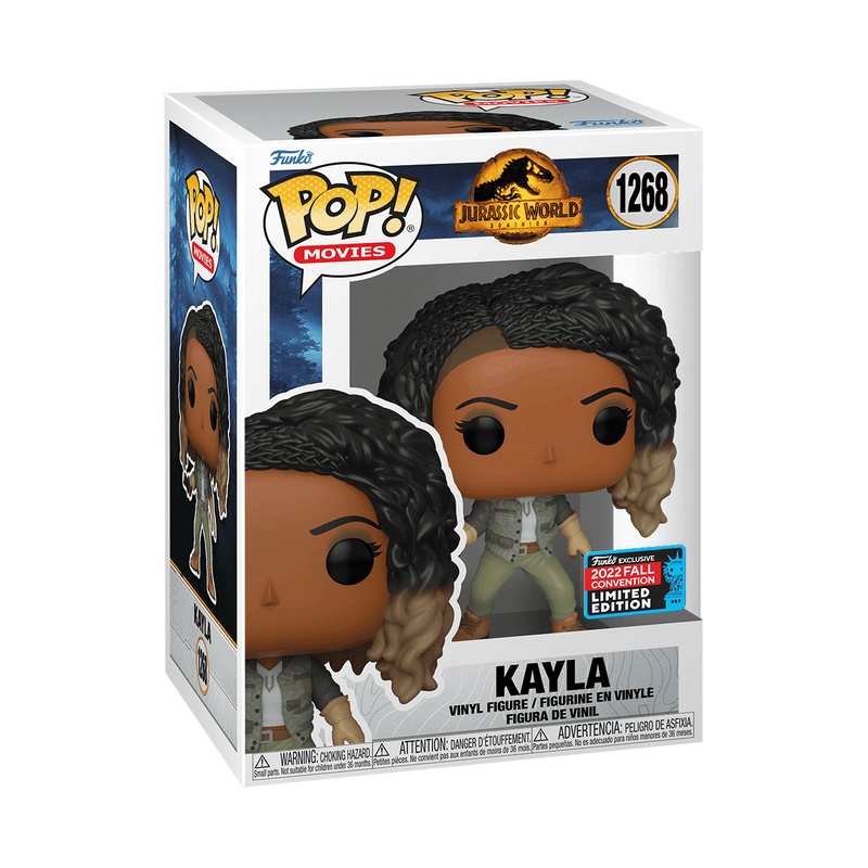 Funko POP! Movies: Jurassic World - Kayla 1268 (2022 Fall Convention Limited Edition) (ONLINE ORDER ONLY)