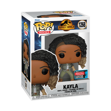 Funko POP! Movies: Jurassic World - Kayla 1268 (2022 Fall Convention Limited Edition)