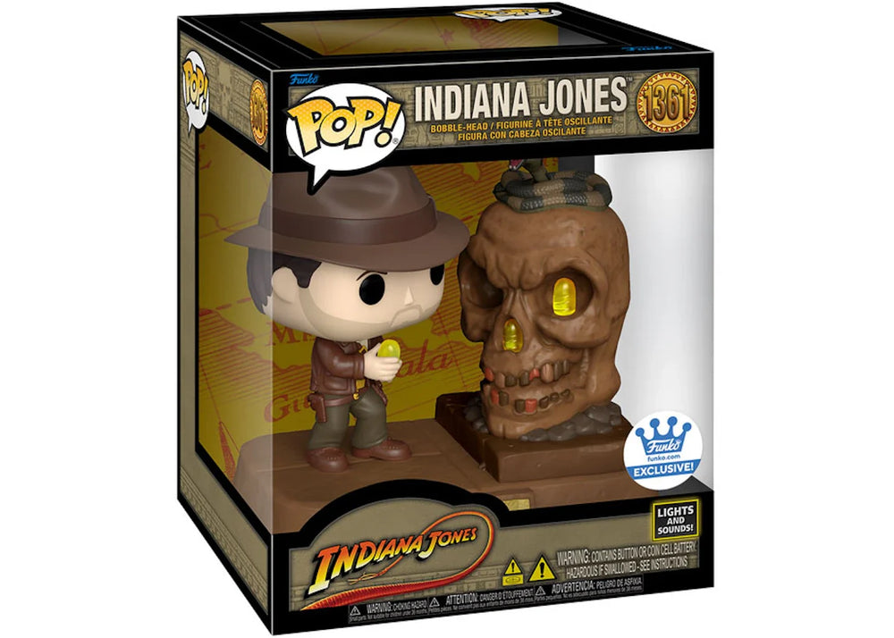 Funko POP! Deluxe: Indiana Jones Lights and Sounds 1361 (ONLINE ORDER ONLY)