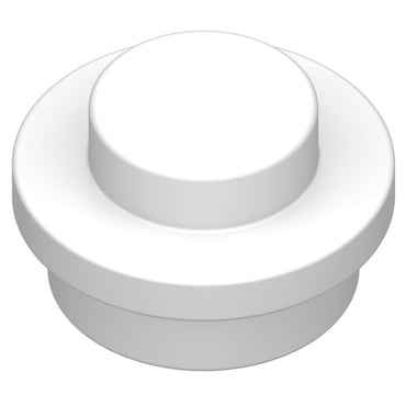 White 4073 1x1 Round Plate Brick – Choose Quantity – LEGO® Compatible Bulk Lot (ONLINE ORDER ONLY)
