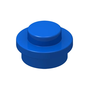 Blue 4073 1x1 Round Plate Brick – Choose Quantity – LEGO® Compatible Bulk Lot (ONLINE ORDER ONLY)