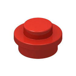 Red 4073 1x1 Round Plate Brick – Choose Quantity – LEGO® Compatible Bulk Lot (ONLINE ORDER ONLY)