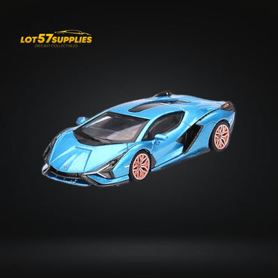 Mini-GT Lamborghini Sián FKP 37 Blu Aegir #573 1:64 MGT00573 (ONLINE ORDER ONLY)