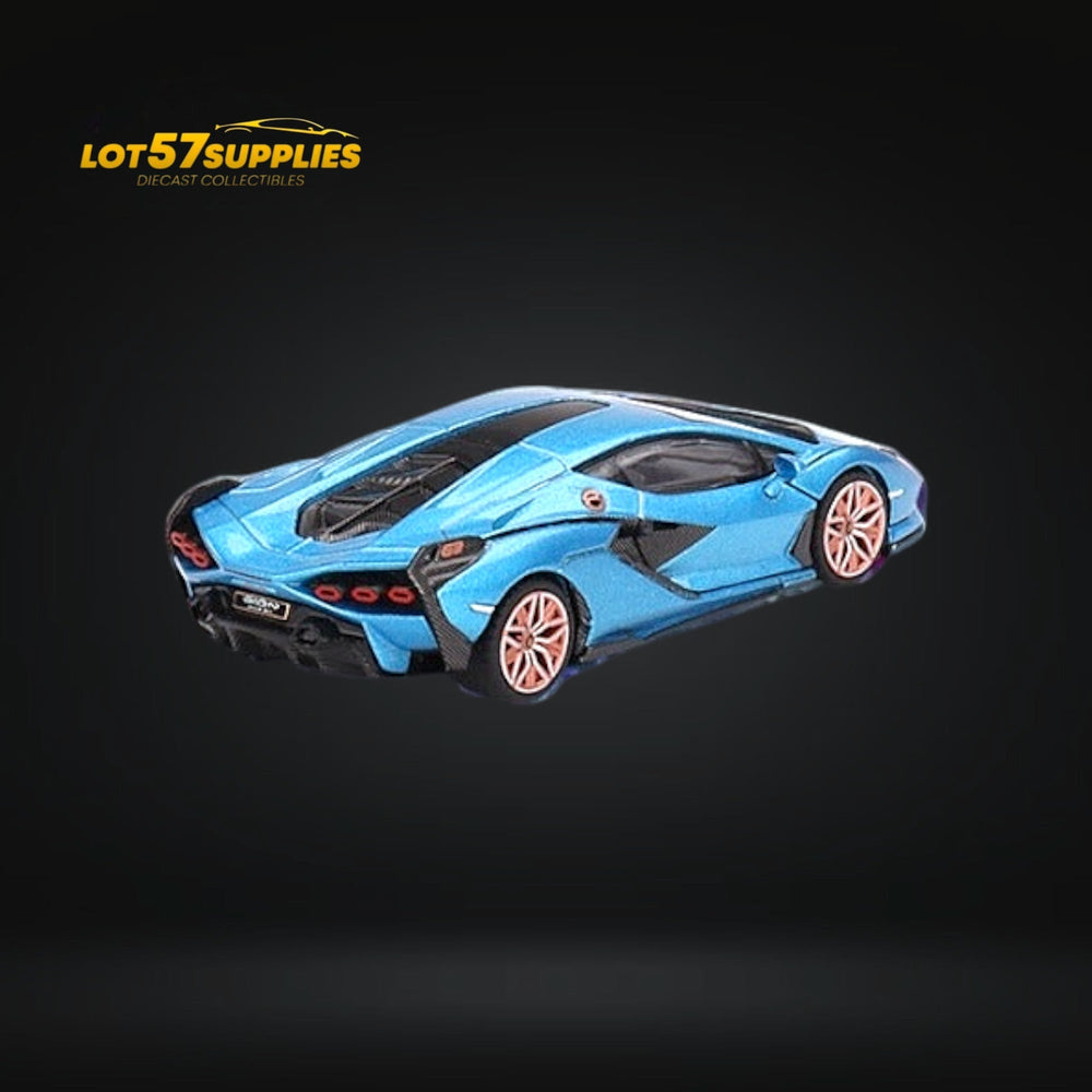 Mini-GT Lamborghini Sián FKP 37 Blu Aegir #573 1:64 MGT00573 (ONLINE ORDER ONLY)