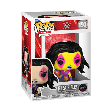 Funko POP! WWE: Rhea Ripley WrestleMania XL 193 (BLACK LIGHT CHASE)