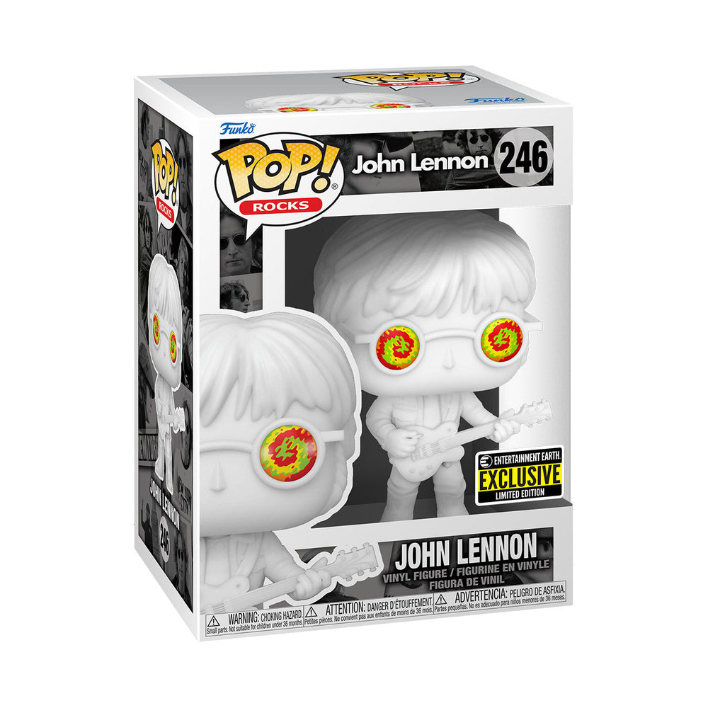 Funko POP! Rocks: John Lennon 246 (Entertainment Earth Exclusive) (ONLINE ORDER ONLY)